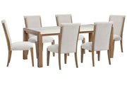 Plum Creek - 7 Piece Rectangular Dining Table Set