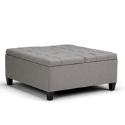 Harrison - Coffee Table Storage Ottoman - Gray