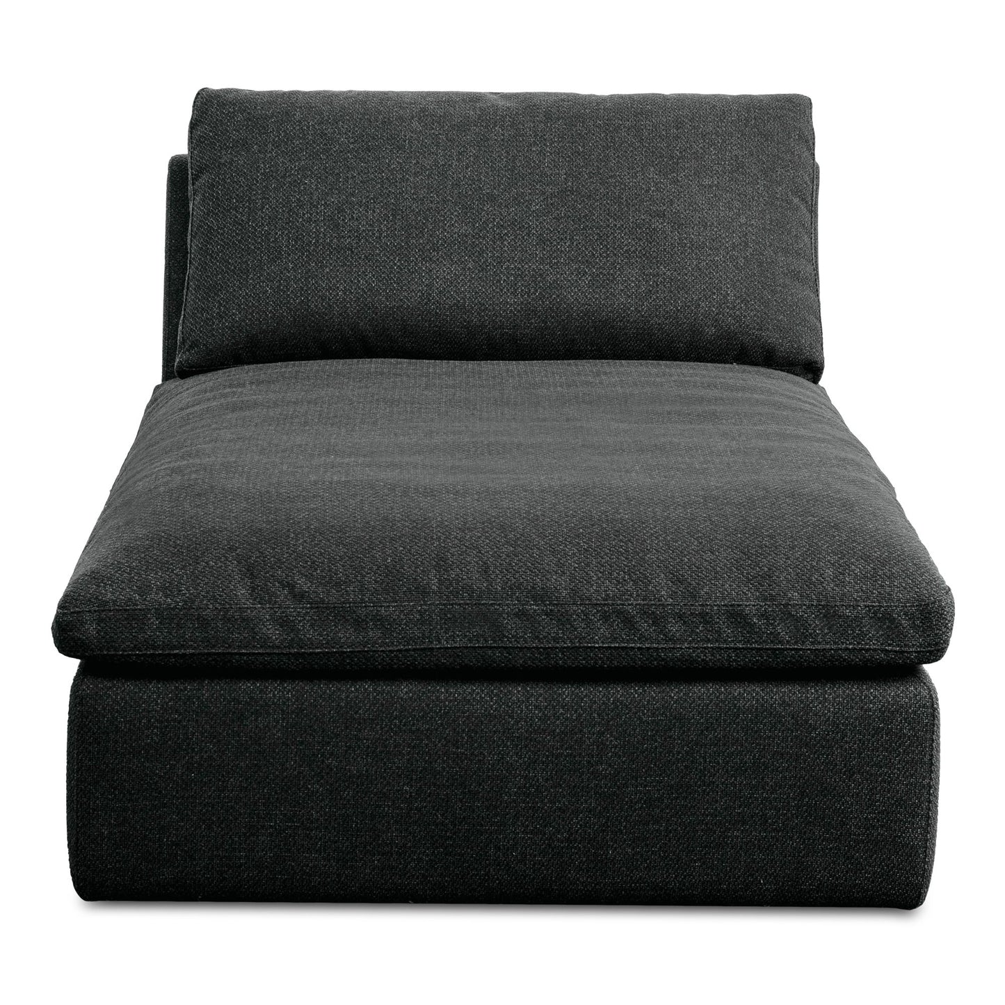 Miles - Outdoor Chaise - Charcoal