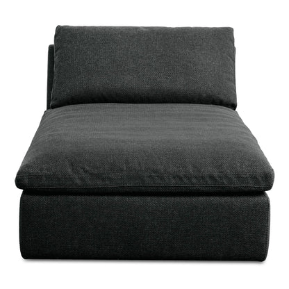 Miles - Outdoor Chaise - Charcoal