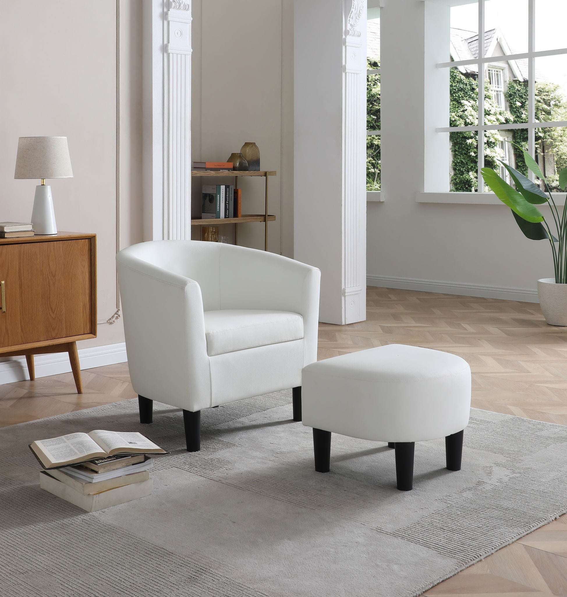 Glory Furniture - Salem - Chair & Ottoman