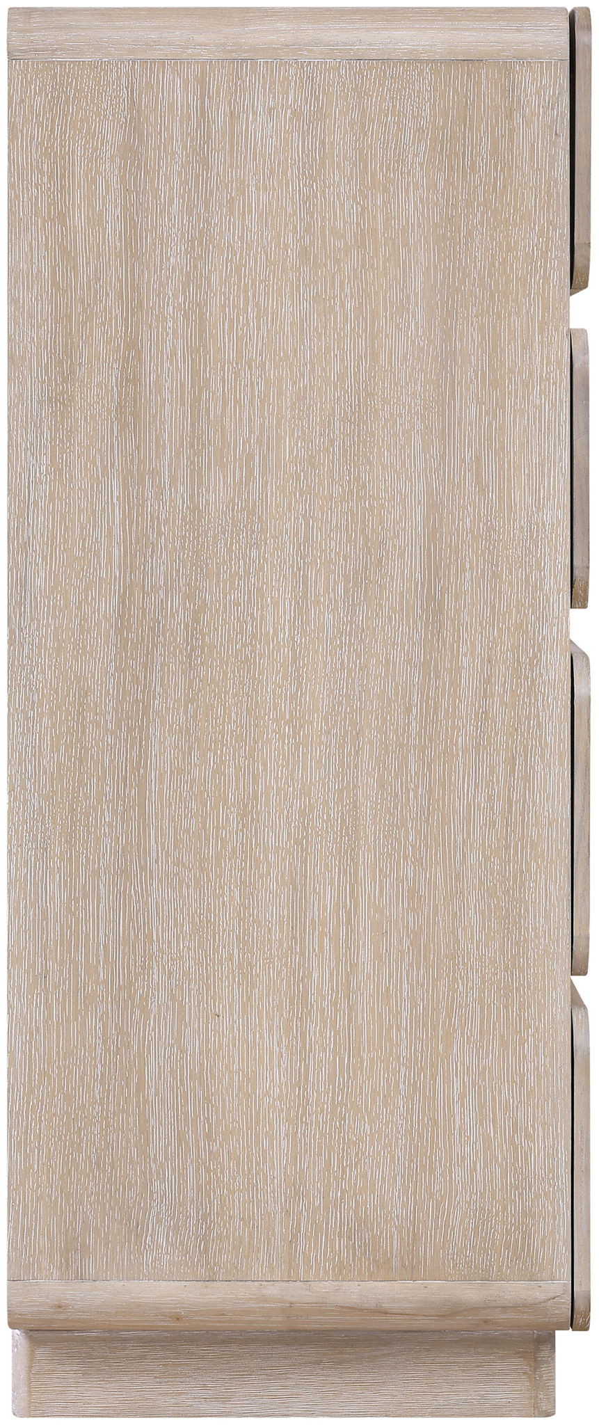 Adagio - Solid Wood And Oak Veneer Chest - Natural