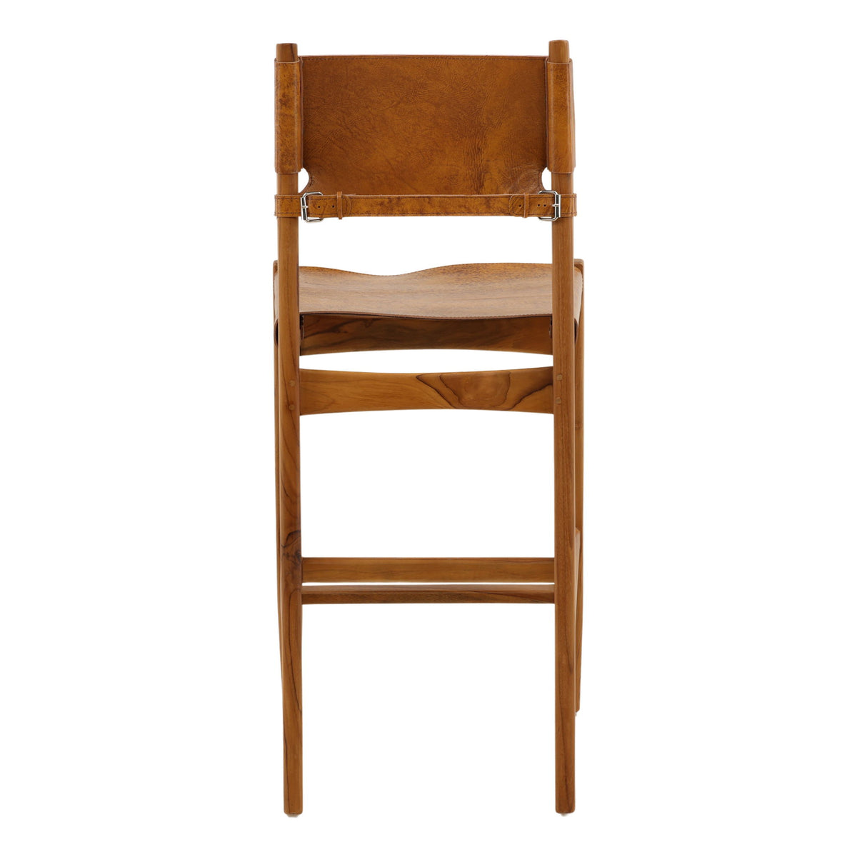 Rossana - Counter Stool - Natural And Antique Light Brown