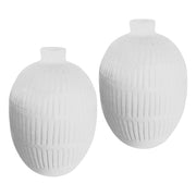 Xena - Vase (Set of 2) - White