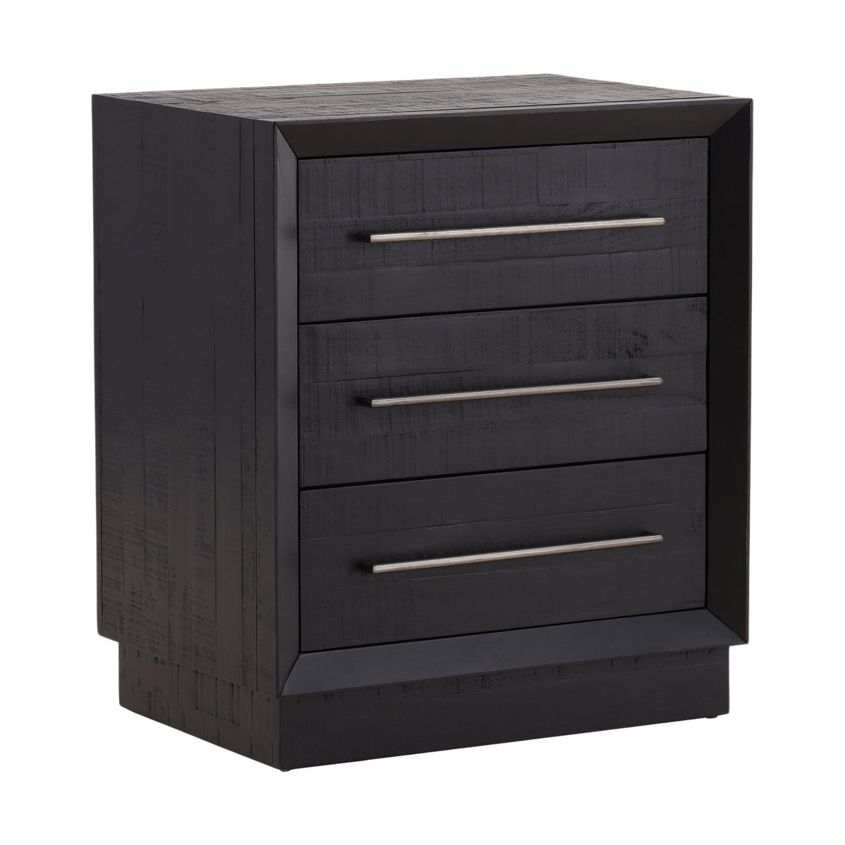 Humphreys - Nightstand - Black And Antique Nickel