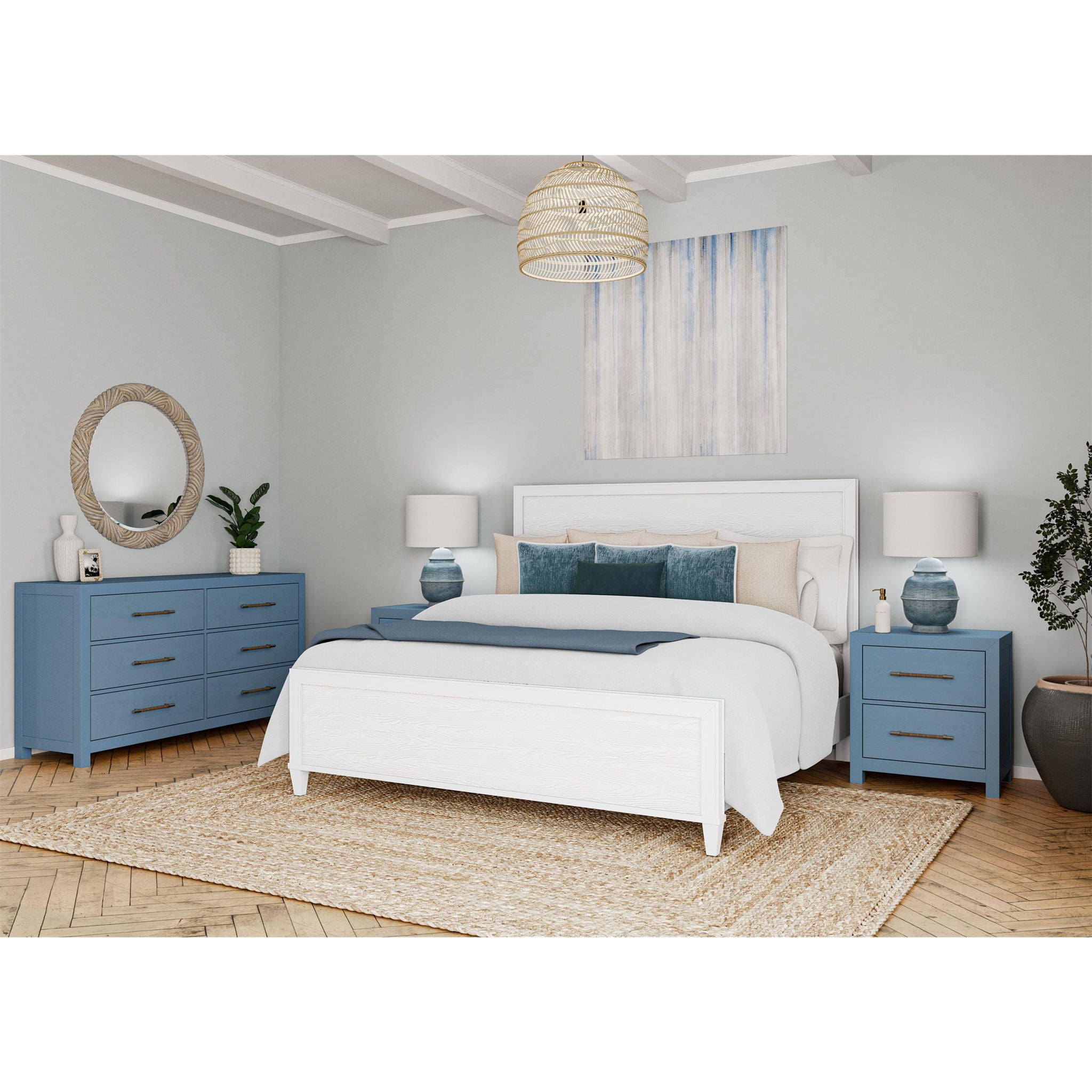 Rosalie - Two Drawer Nightstand