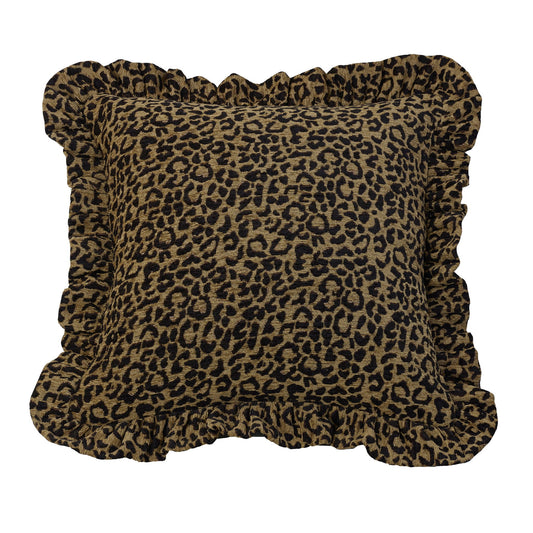 San Angelo - Chenille Throw Pillow - Leopard Print