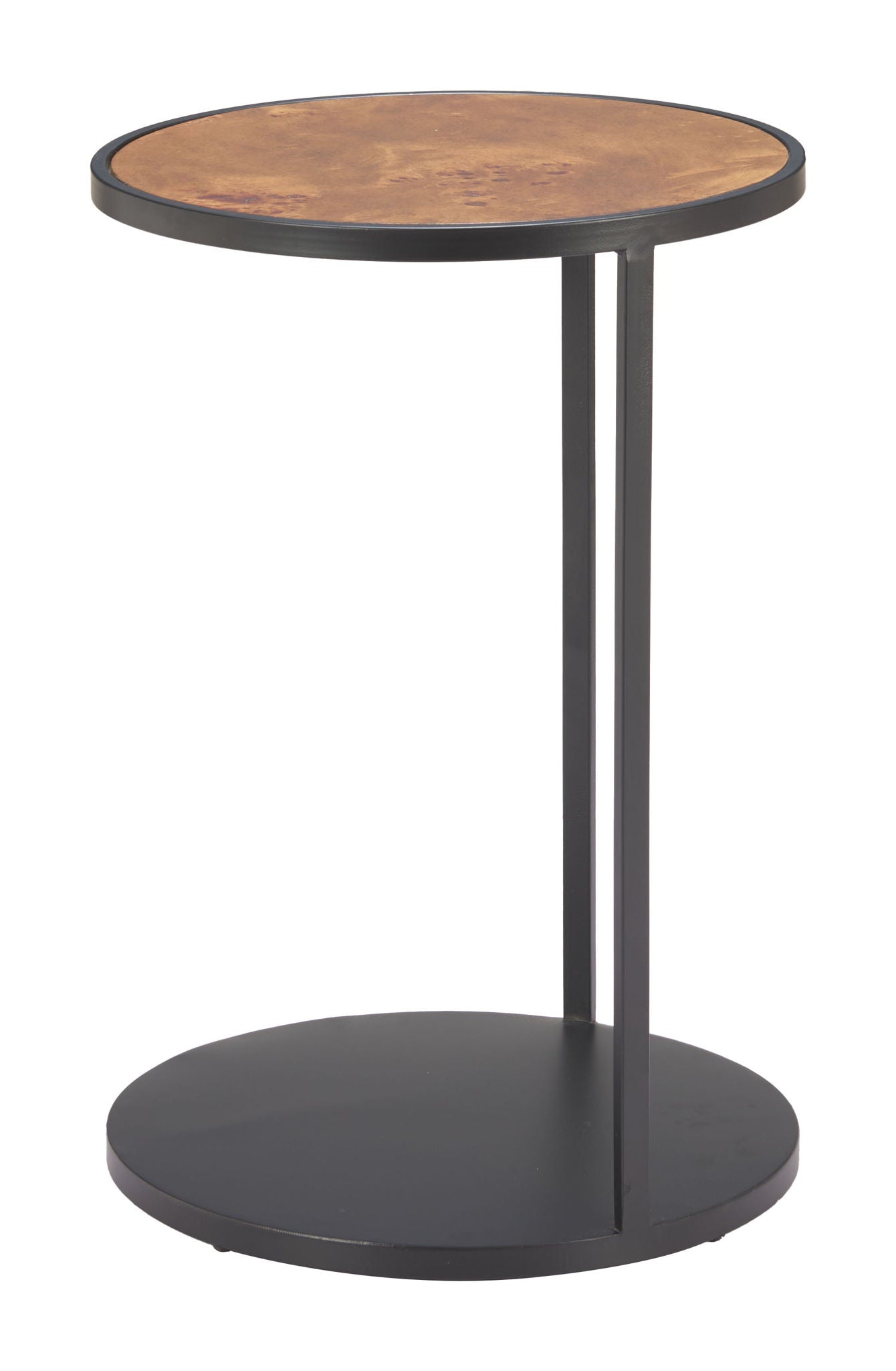 Nodo - Side Table - Brown / Black
