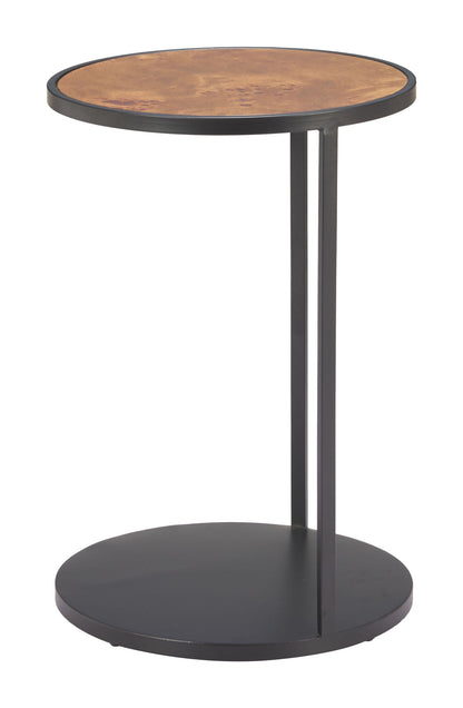 Nodo - Side Table - Brown / Black