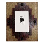 Picture Frame - 4" x 6" Santa Fe Center Picture Frame  - Red