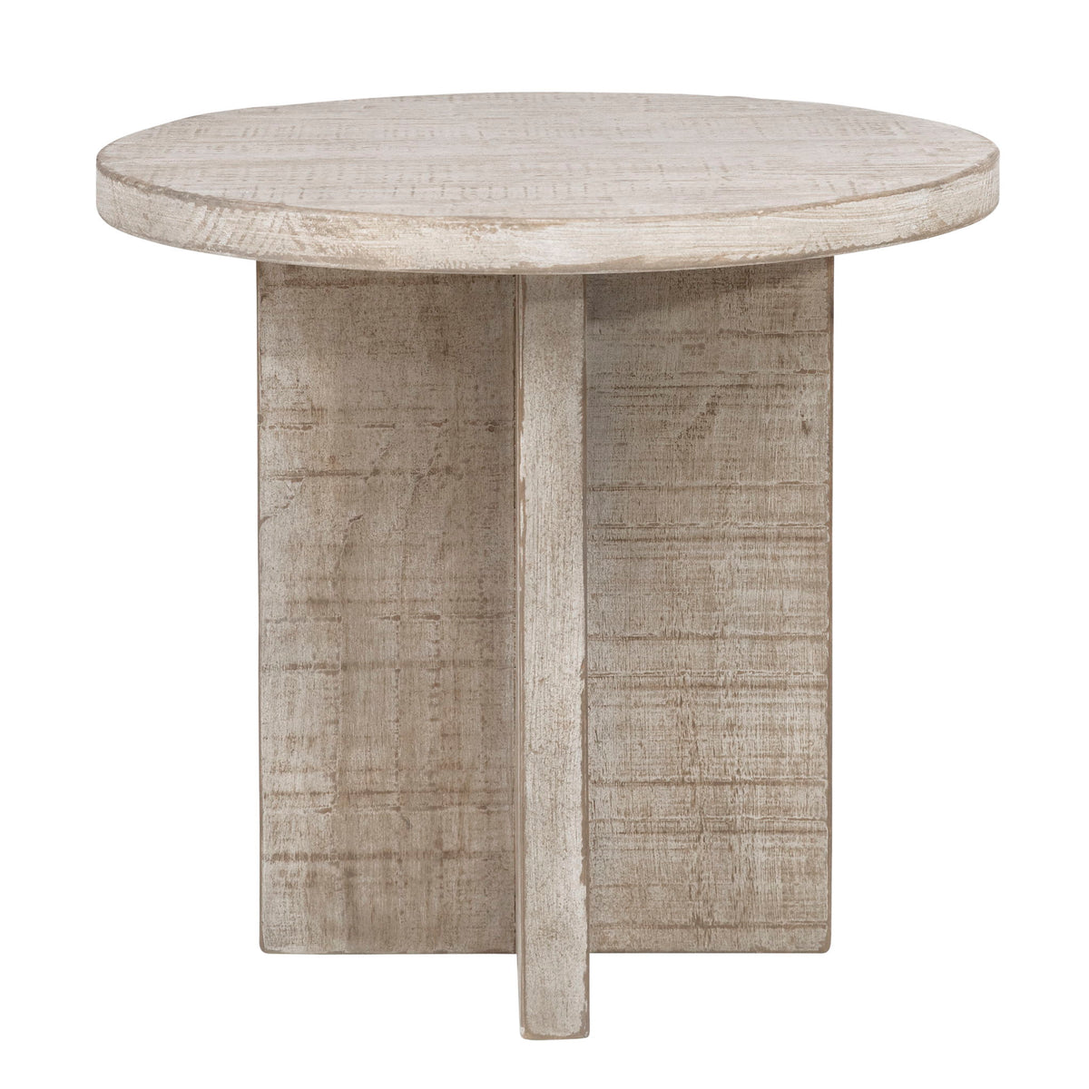 Harley - Side Table - Light Warm Wash