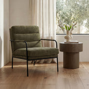 Corey - Side Table - Dark Brown
