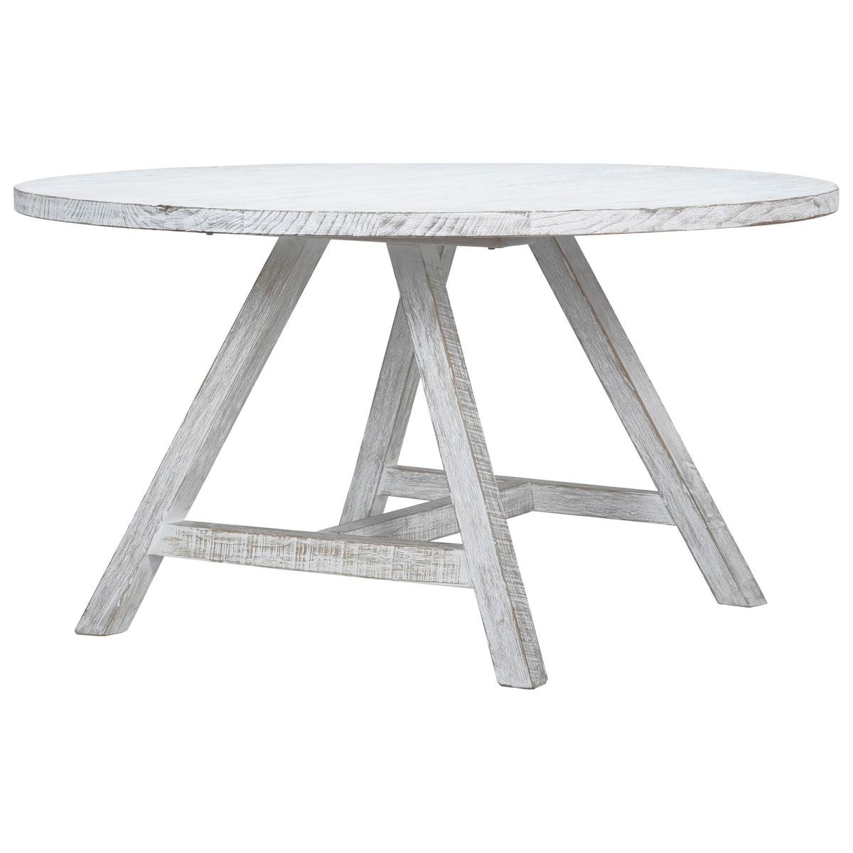 Agno - Dining Table - Whitewash With Water
