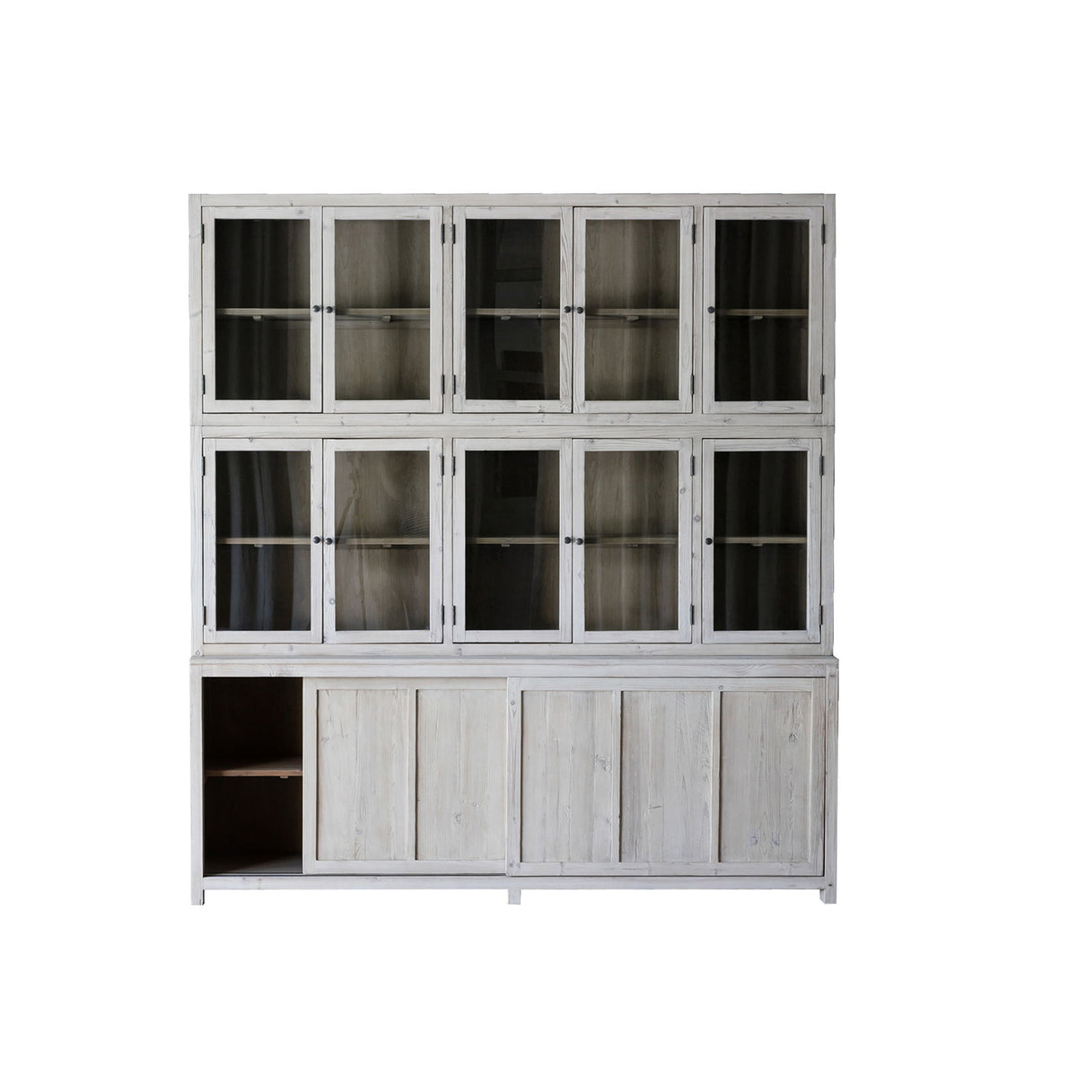 Haley - Cabinet - Light Gray Wash