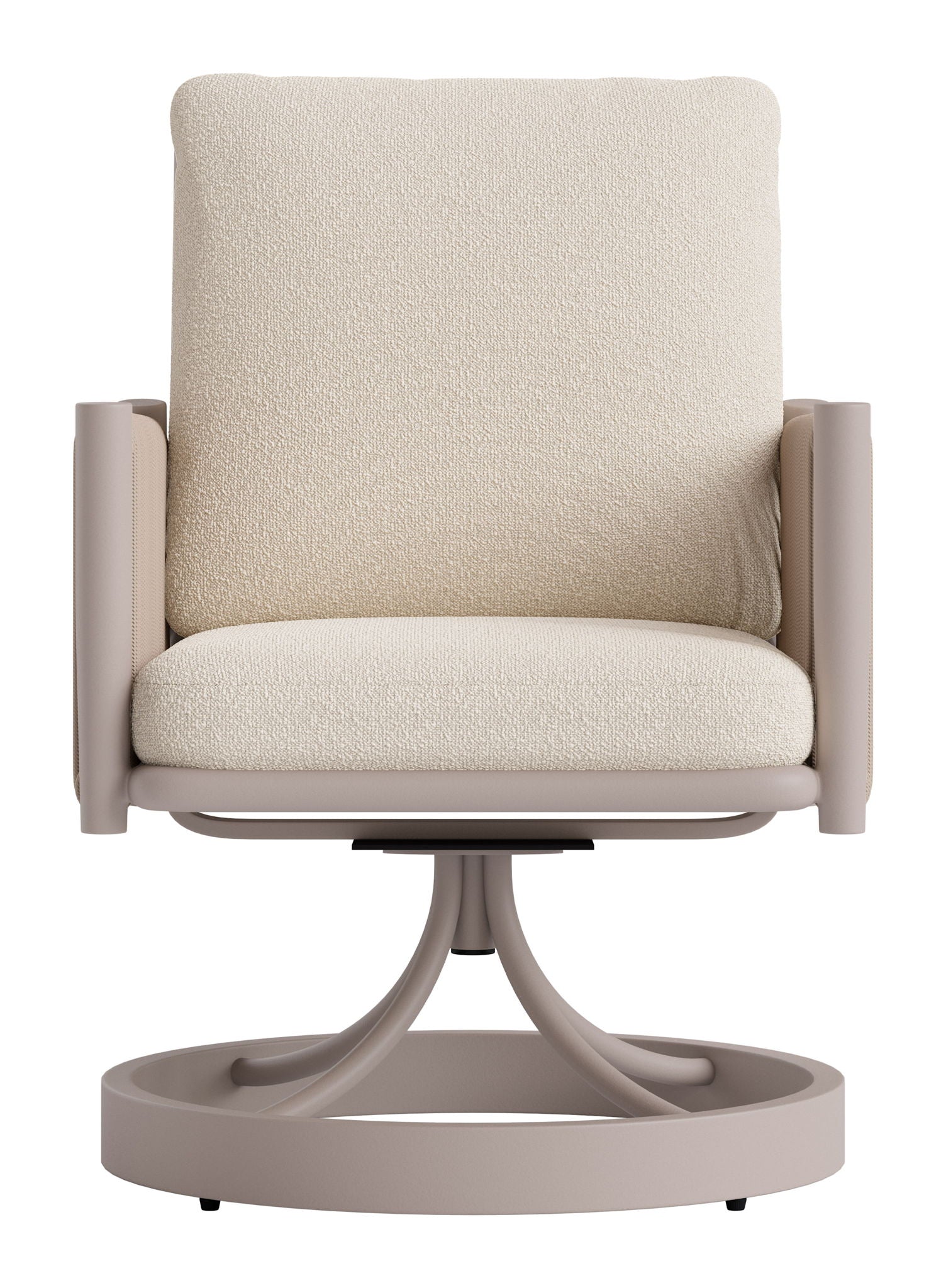Rivan - Swivel Dining Chair - Beige