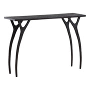 Bastien - Console Table - Black And Bronze