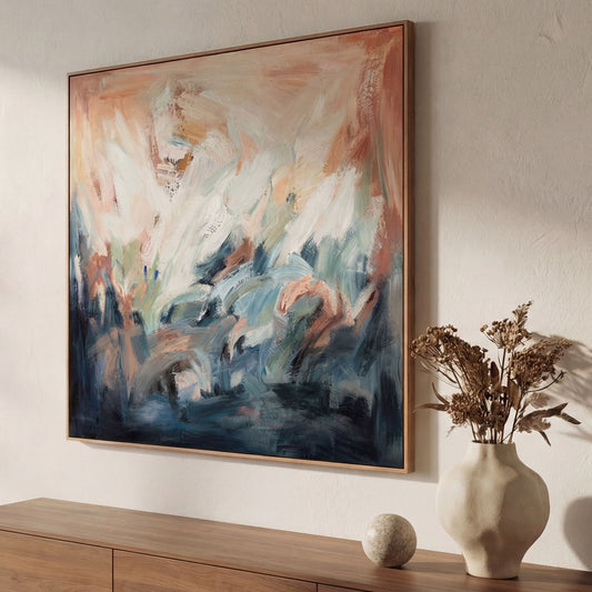 Splendor - Framed Painting - Multicolor