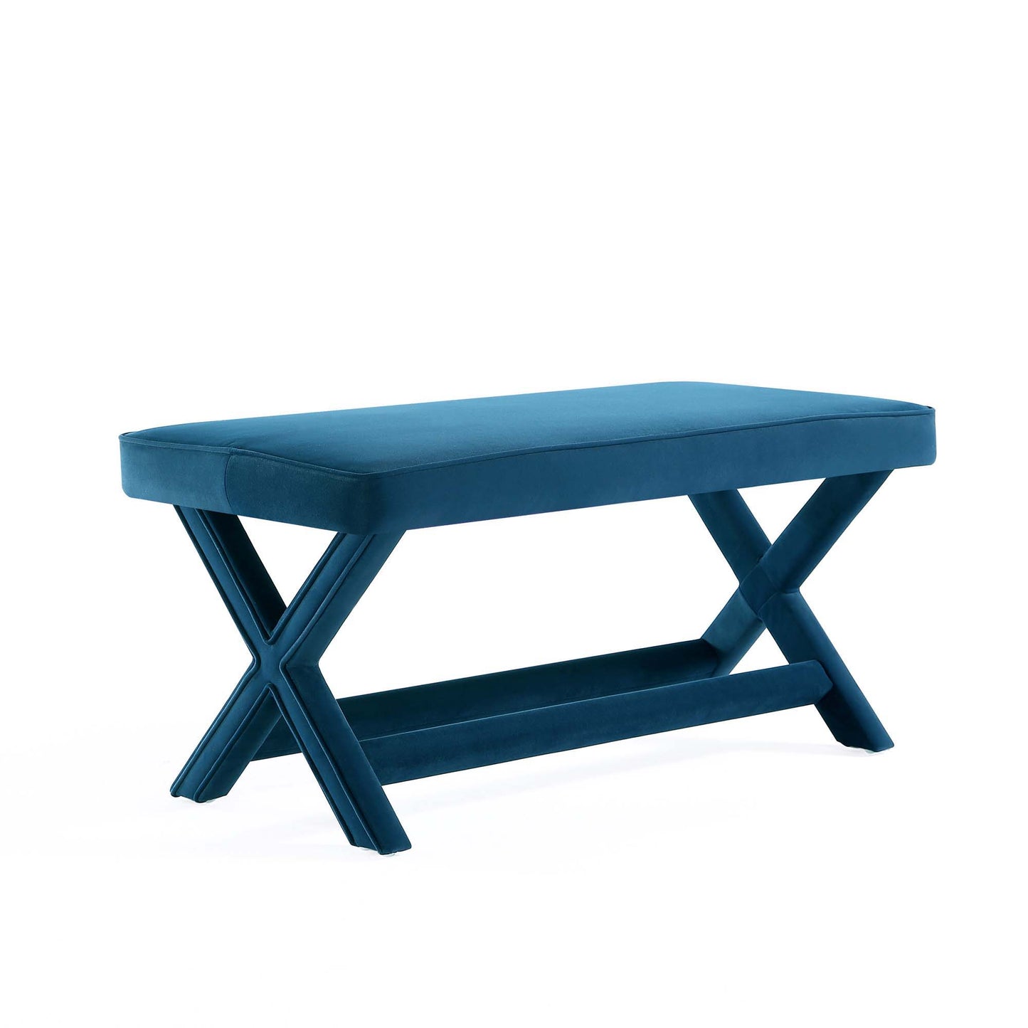 Abigail - Accent Bench With Piped Cushion