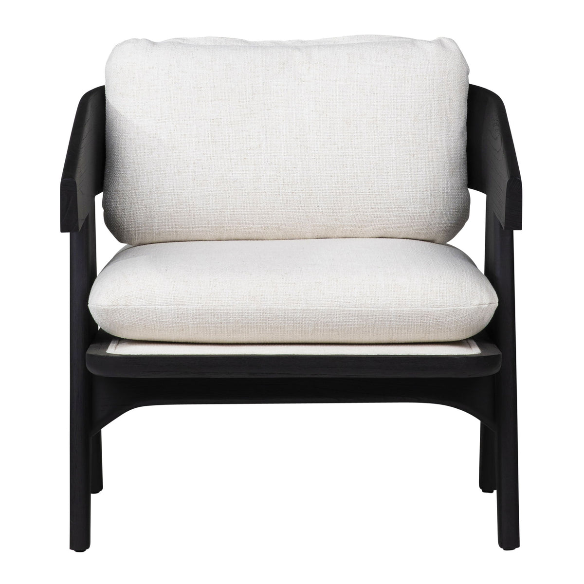 Adelaide - Occasional Chair - Black And Off White