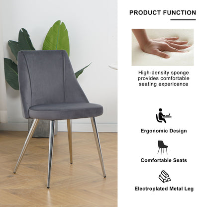 Modern Velvet Dining Chair