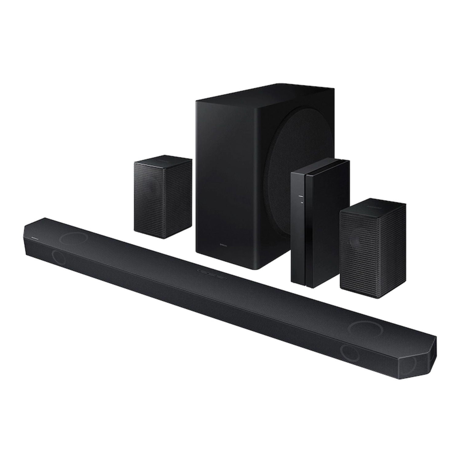 Samsung - 9.2.4 Channel Soundbar With Wireless Sub, Dolby - Black