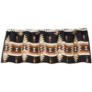 Yosemite - Aztec Patterned Valance - Brown / Tan / White