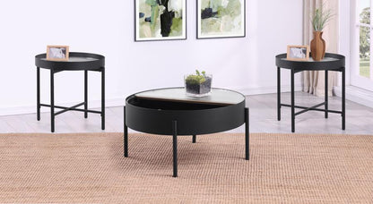Ozella - Round Coffee Table Set