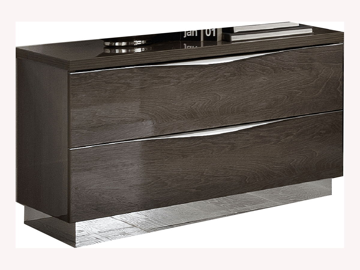 Platinum - Wood Nightstand