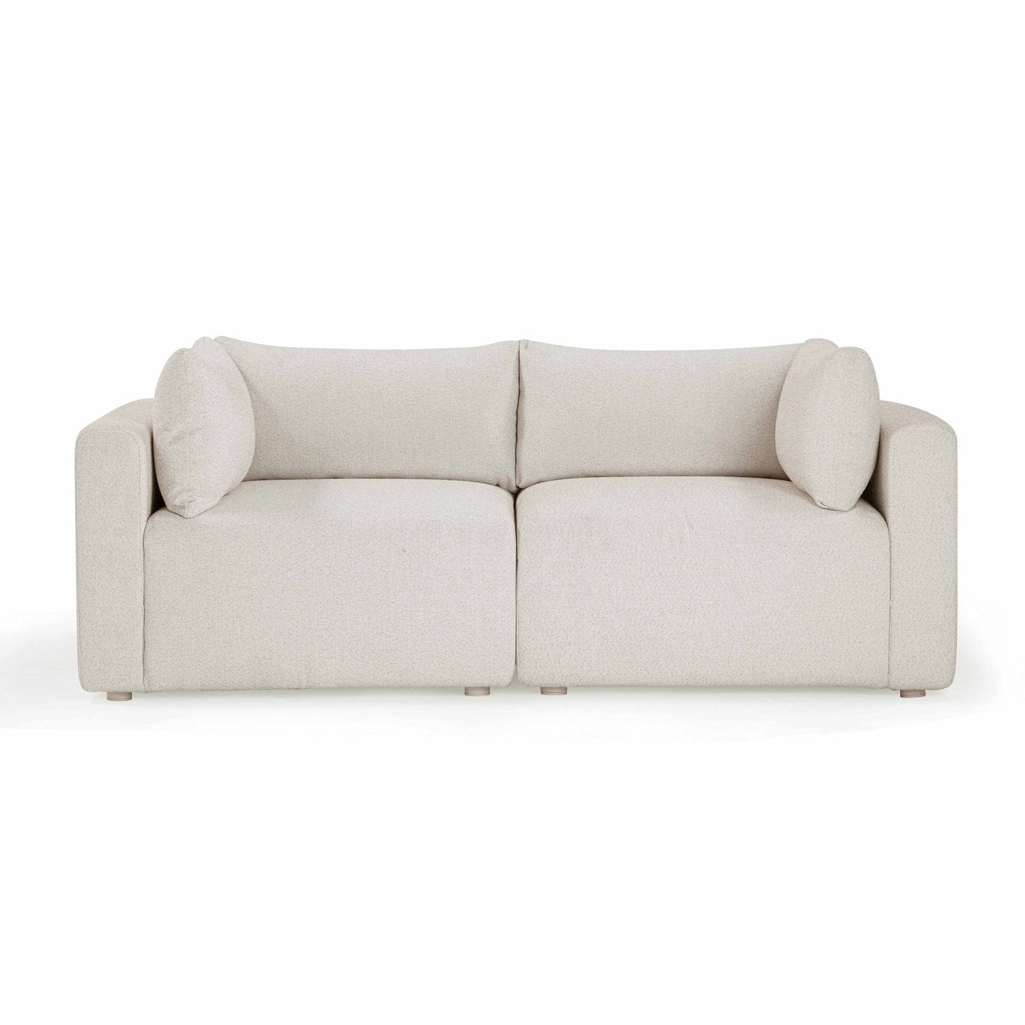 Hangover - Outdoor Modular Loveseat - Cream