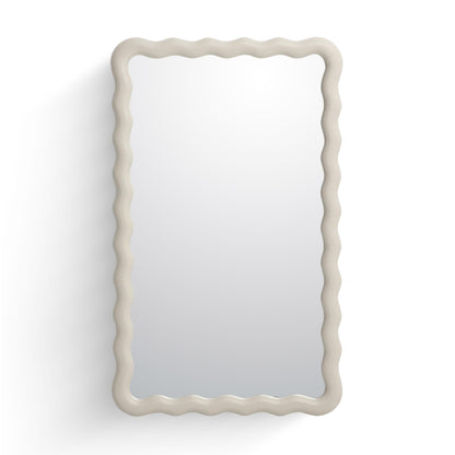 Faire - Squiggle Wall Mirror - Cream