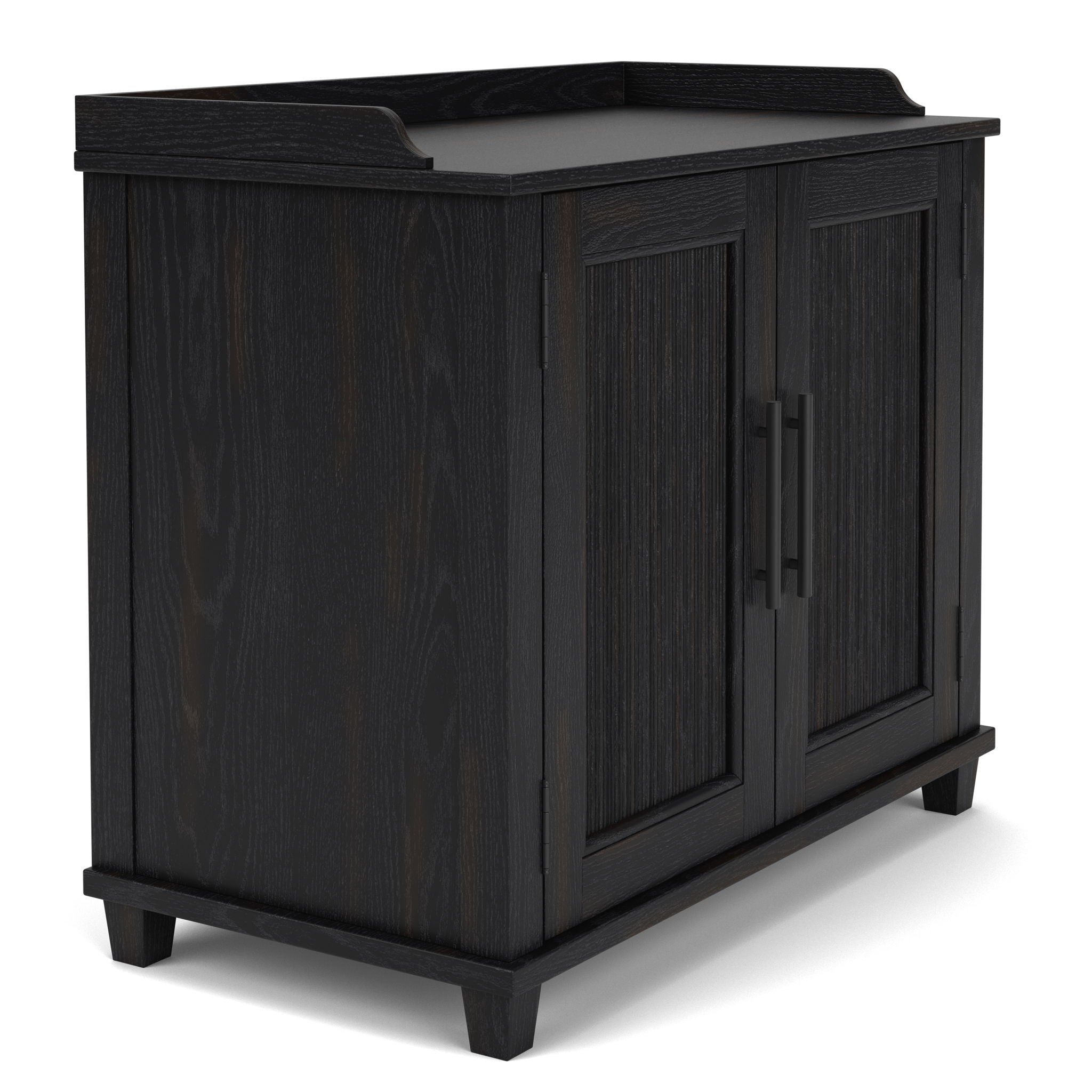 Calhoun - Bachelors Chest - Ebony Whiskey Oak