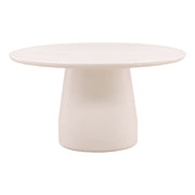 Turell - Round Outdoor Dining Table - Ivory