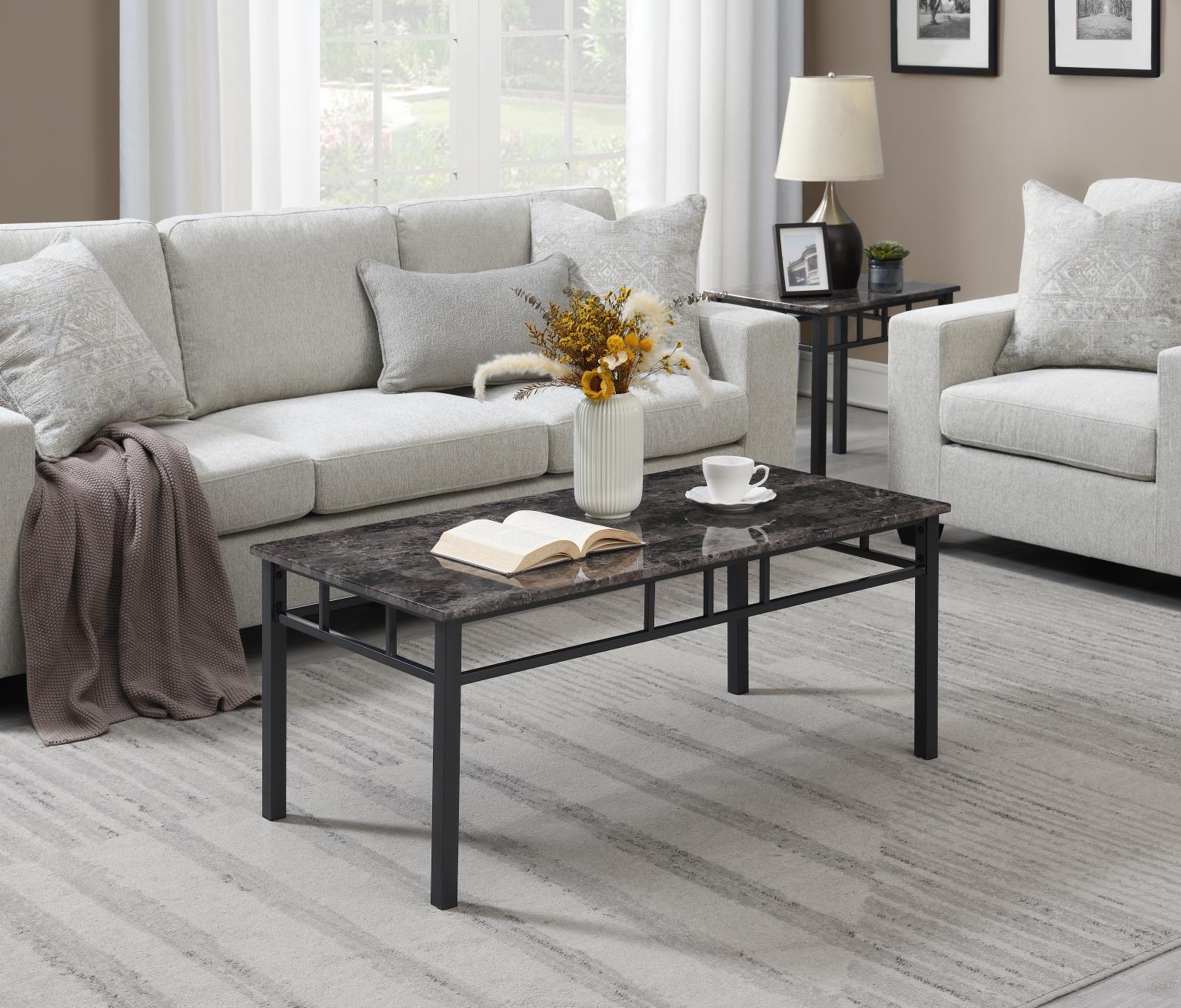 T761 - Table Set (Set of 3) - Gray