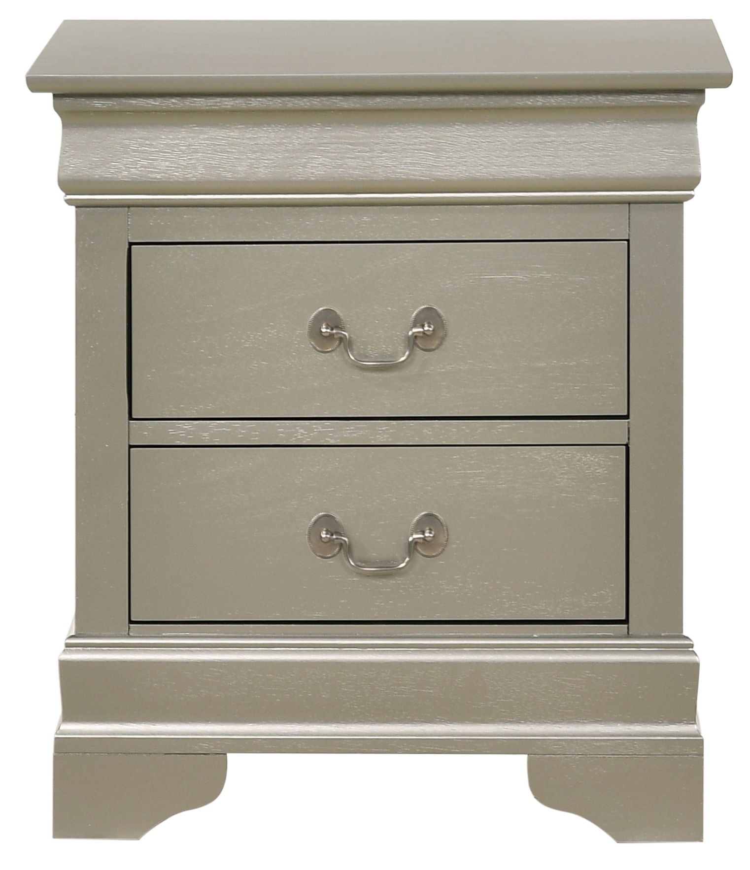 Glory Furniture - Louis Phillipe - 2 Drawer Nightstand