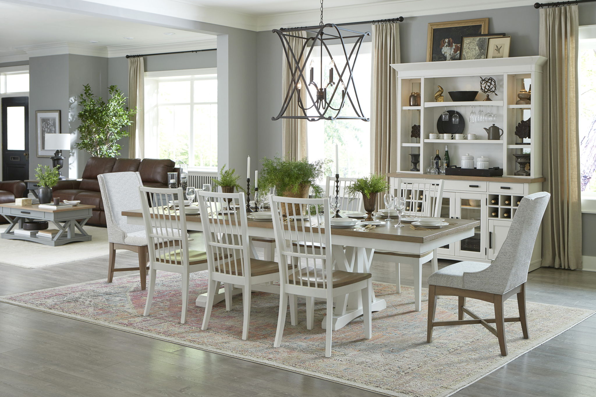 Americana Modern Dining - Host Dining Chair (Set of 2) - Cotton