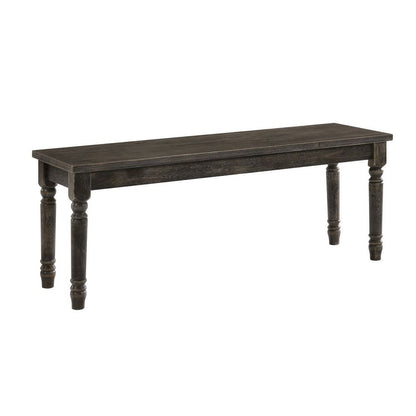 Claudia II - Bench - Weathered Gray