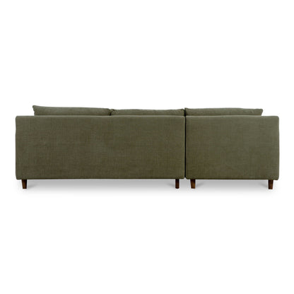 Hutton - Left Sectional - Olive