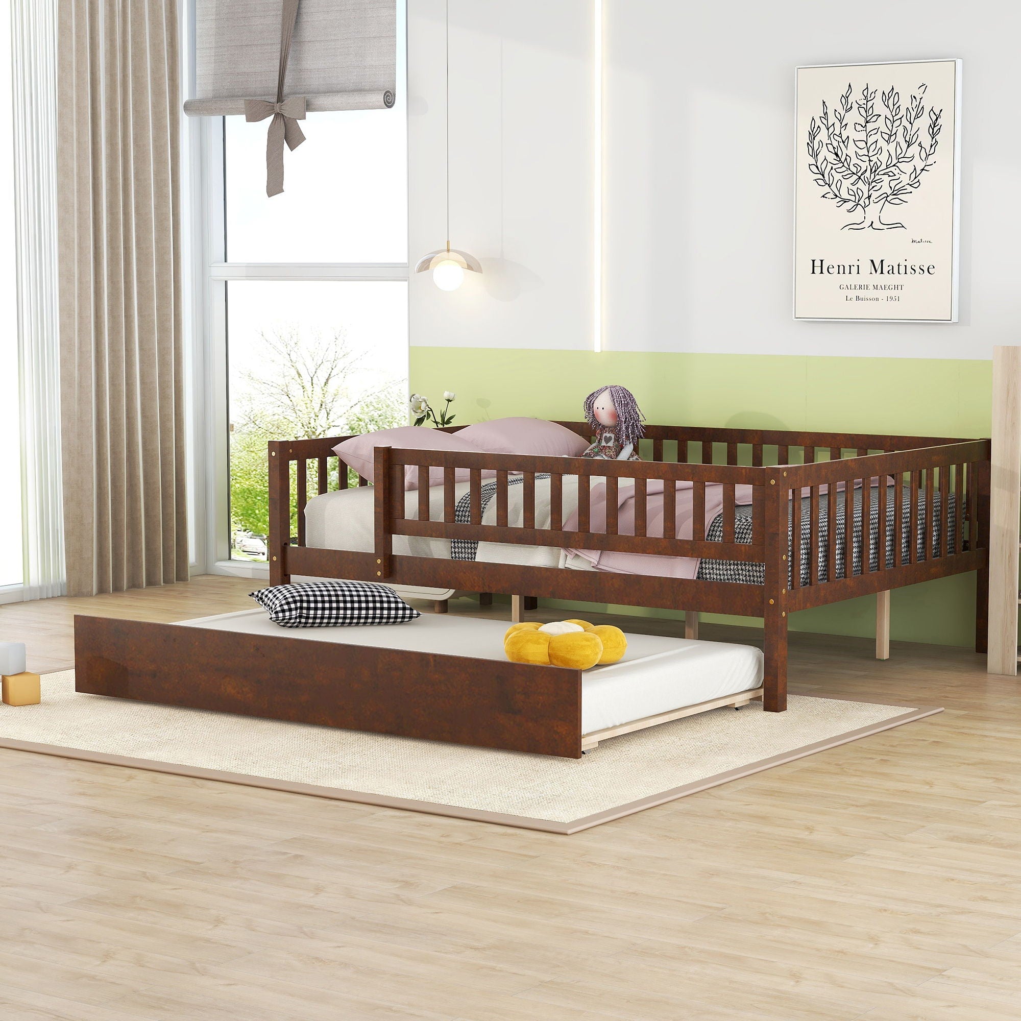 Multi Functional Wooden Daybed Bed