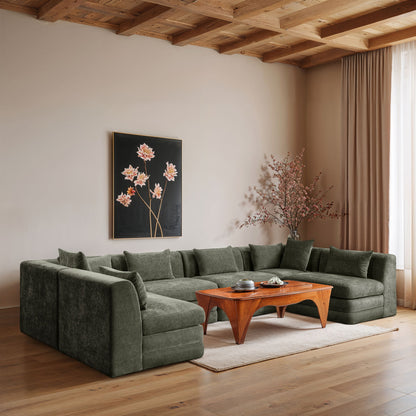 Stellar - 6 Piece Upholstered Modular Sectional