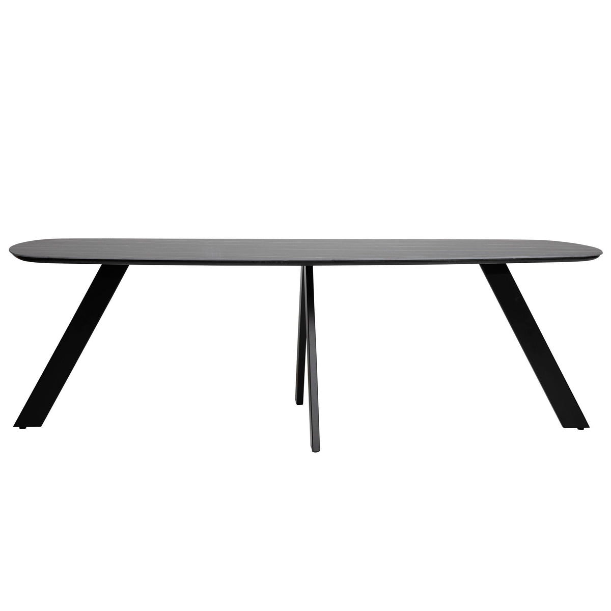 Tribeca - Dining Table - Black With Black