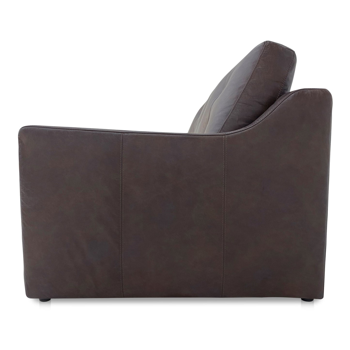 Thurlow - Leather Right Arm Facing Sofa - Espresso Brown