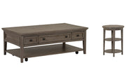 Paxton Place - Rectangular Caster Cocktail Table Set