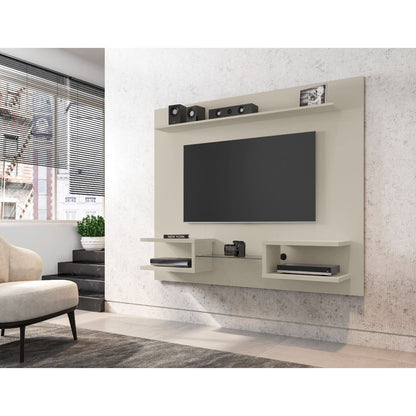 Plaza - TV Panel With Decorative Shelves