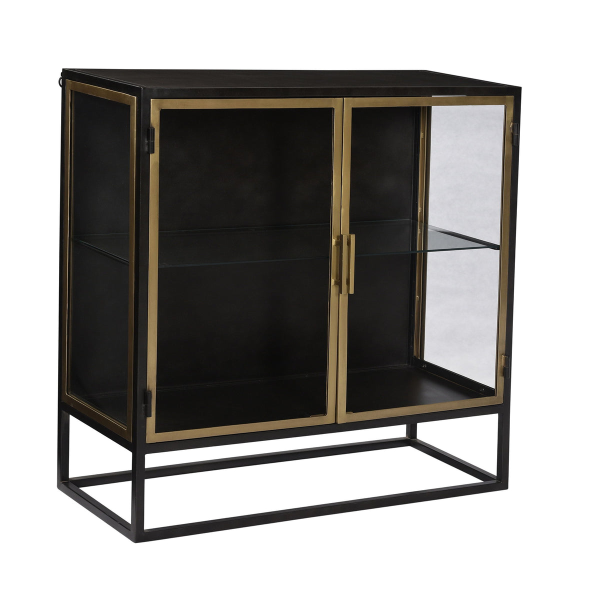 Stein - Sideboard - Antique Gunmetal With Brass