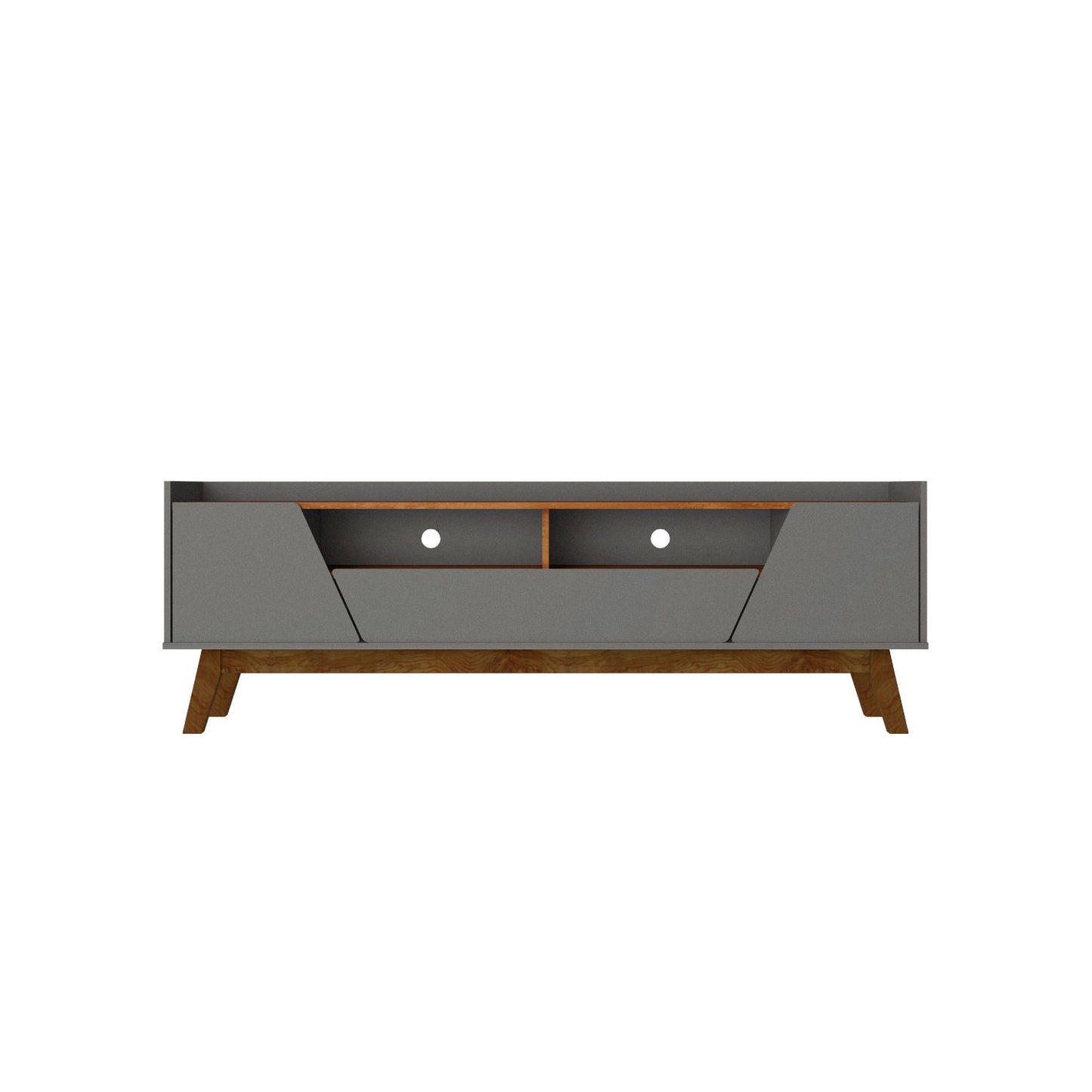 Marcus - TV Stand With 4 Shelves And Soft Close Doors