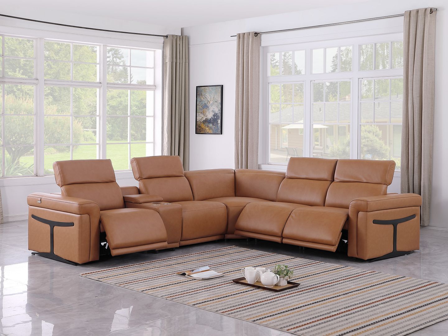 1126 - L-Shaped Sectional Sofa