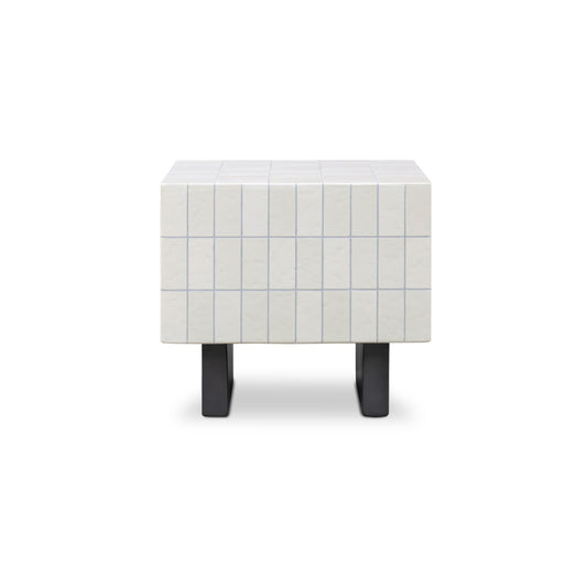 Farren - Outdoor Side Table - Cream