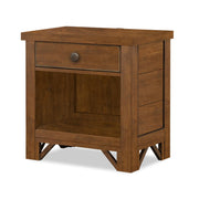 Lake House - Two Tone Open Nightstand