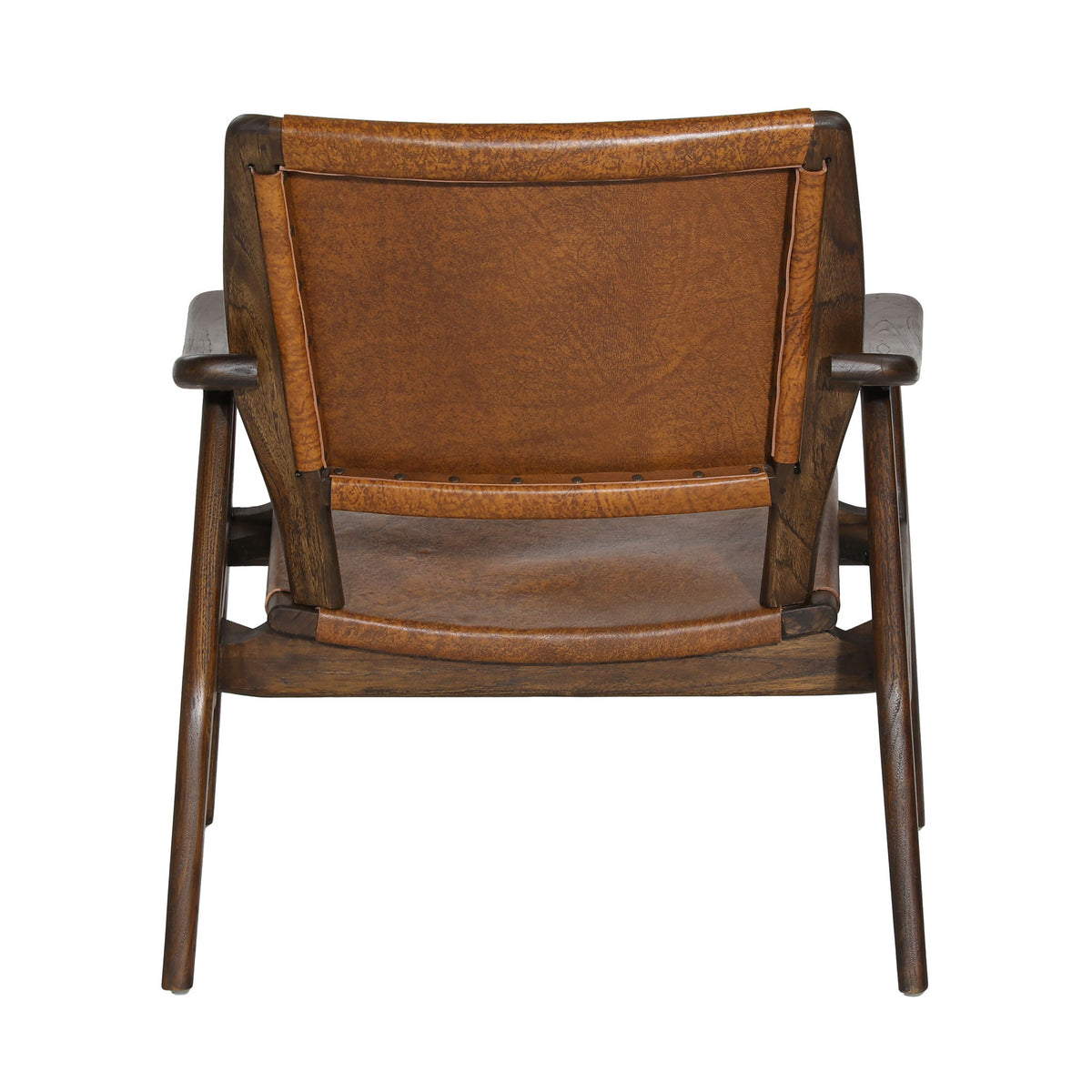 Dania - Occasional Chair - Medium Brown And Antique Brown
