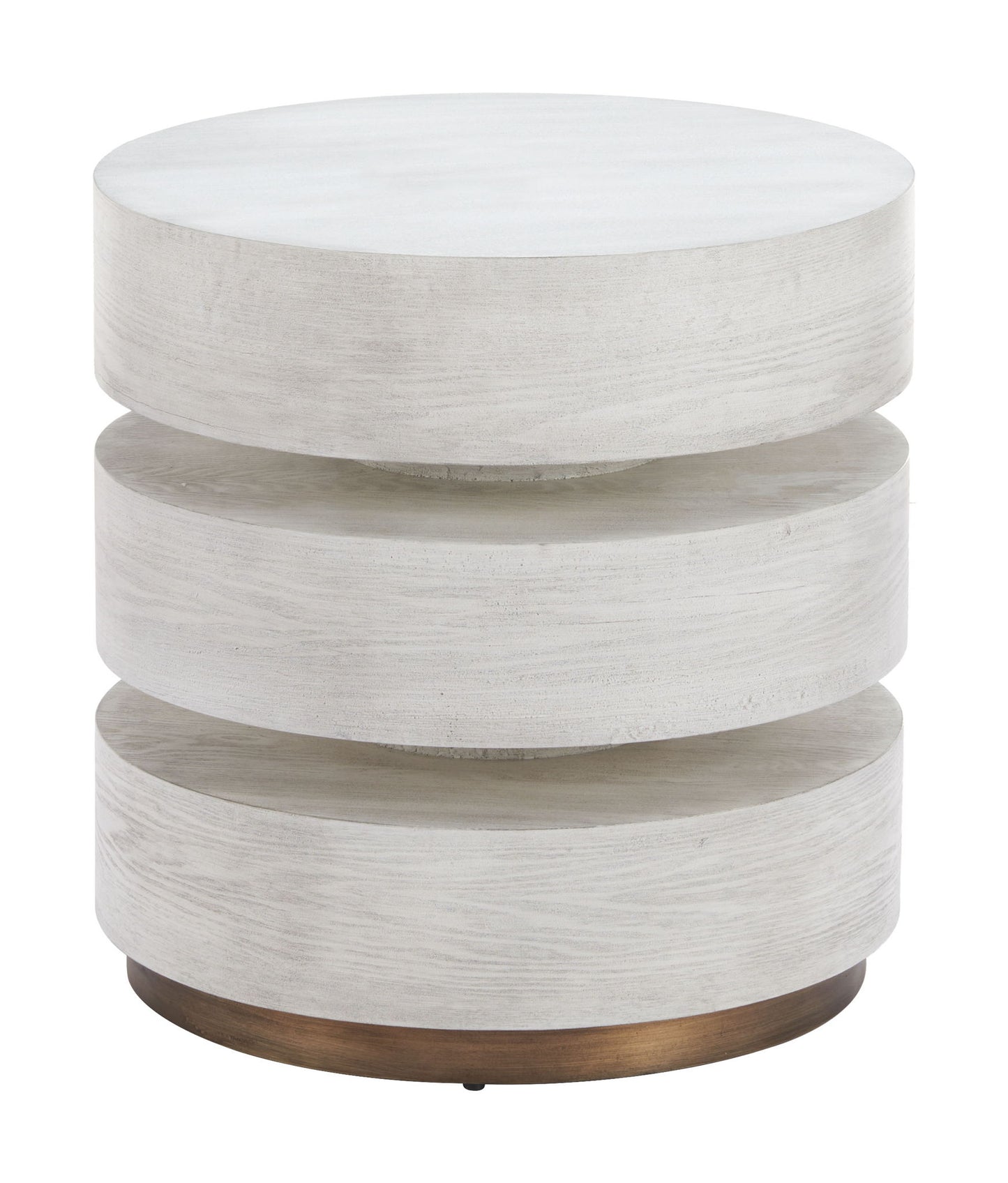 Laha - Side Table - Oak White